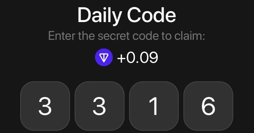TonHash Daily Secret Code 23 May 2025